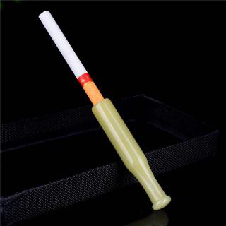 和田玉烟嘴糖玉节节高升烟斗吸烟过滤器健